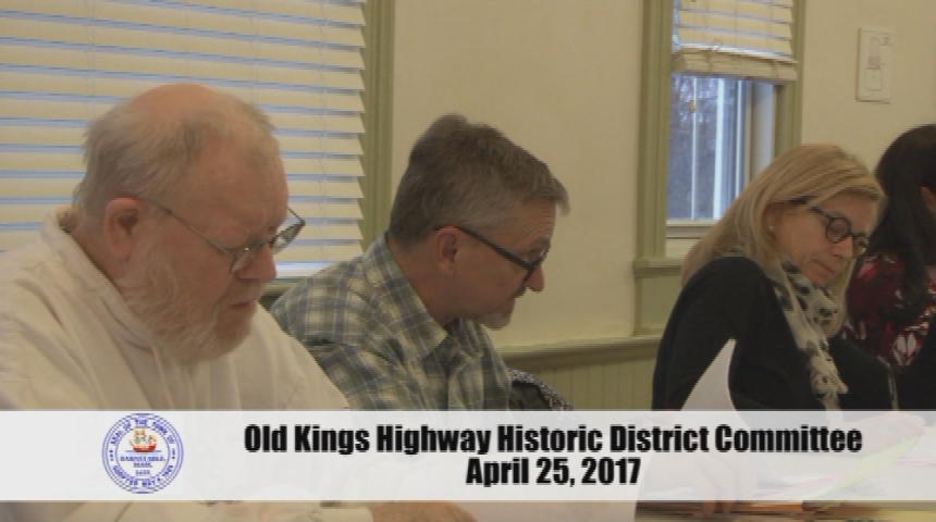 Thumbnail image for Old Kings Highway Historic District Committee 04-25-2017