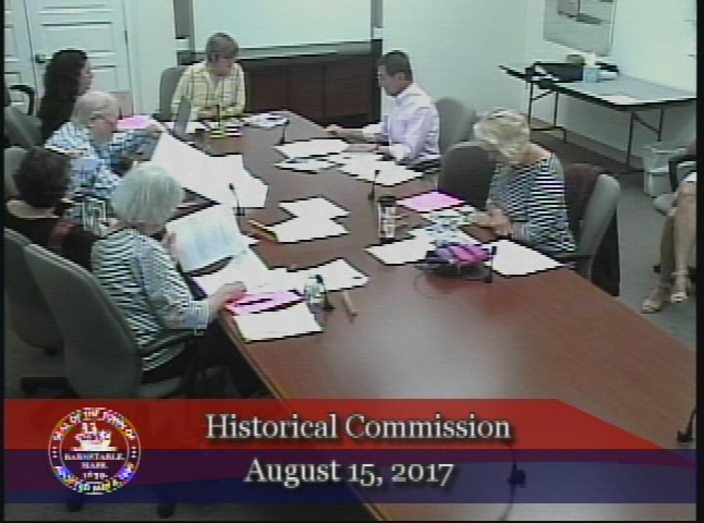 Thumbnail image for Historical Commission 08-15-2017