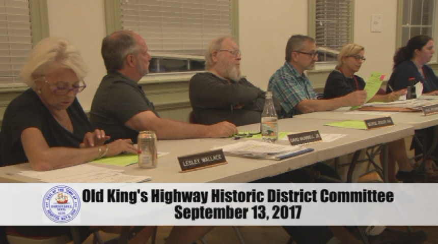 Thumbnail image for Old Kings Highway Historic District Committee 09-13-2017