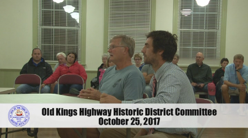 Thumbnail image for Old Kings Highway Historic District Committee 10-25-2017
