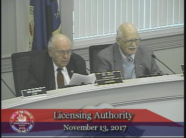 Thumbnail image for Licensing Authority 11-13-2017