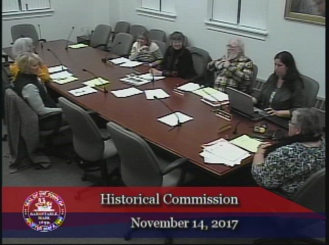 Thumbnail image for Historical Commission 11-14-2017