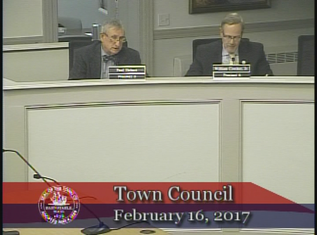 Thumbnail image for Town Council 02-16-2017