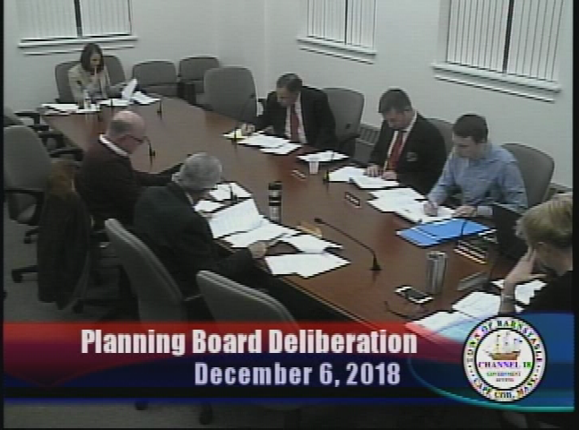 Thumbnail image for Planning Board Deliberation 12-06-2018