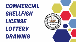 Navigate to Commercial Shellfish License Lottery Redrawing 03-10-2026