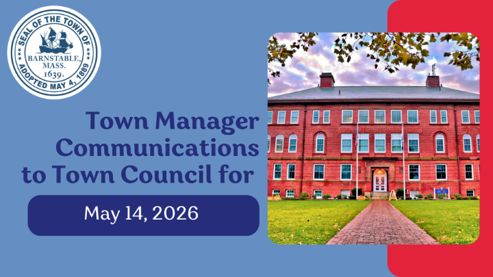 Thumbnail image for Town Manager Communications to Town Council 05-14-2026