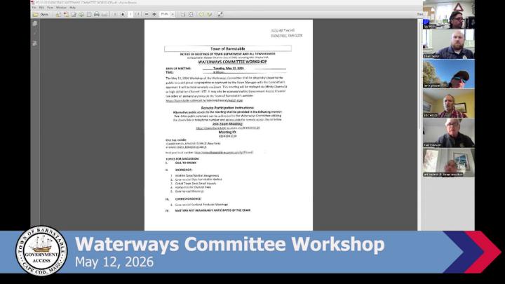 Thumbnail image for Waterways Committee Workshop 05-12-2026