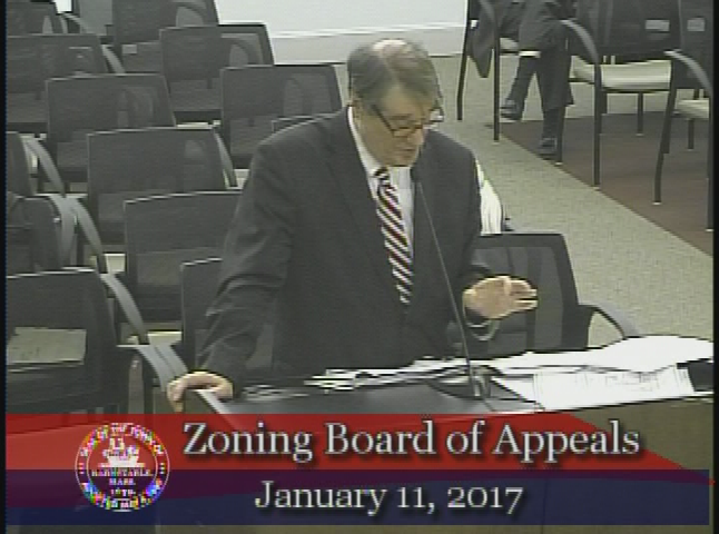 Thumbnail image for Zoning Board of Appeals 01-11-2017